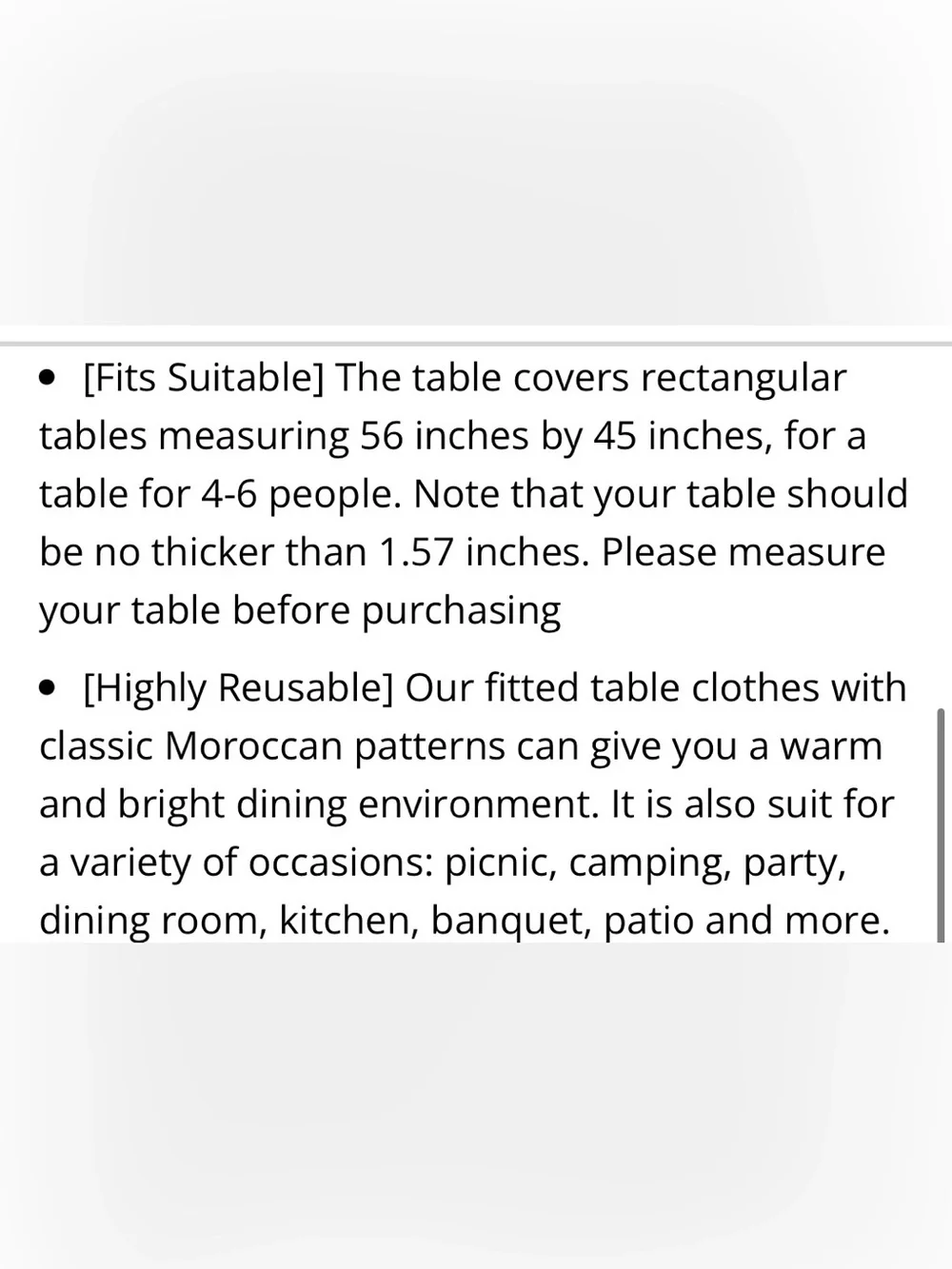 WATERPROOF Vinyl Tablecloth Round 45-56” PINK